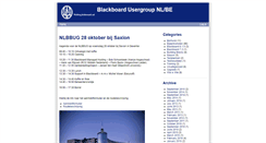 Desktop Screenshot of blackboardusergroup.weblog.leidenuniv.nl