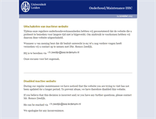 Tablet Screenshot of bil-alumni.plexus.leidenuniv.nl