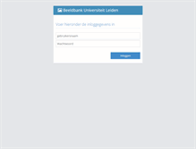 Tablet Screenshot of beeldbank.leidenuniv.nl