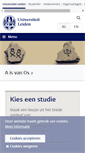 Mobile Screenshot of leeronskennen.leidenuniv.nl