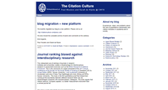 Desktop Screenshot of citationcultures.weblog.leidenuniv.nl