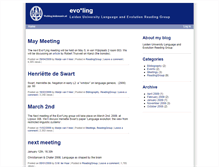 Tablet Screenshot of evo-ling.weblog.leidenuniv.nl