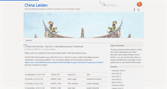 Desktop Screenshot of chinaleiden.weblog.leidenuniv.nl