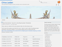 Tablet Screenshot of chinaleiden.weblog.leidenuniv.nl