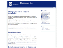 Tablet Screenshot of blackboardfaq.weblog.leidenuniv.nl